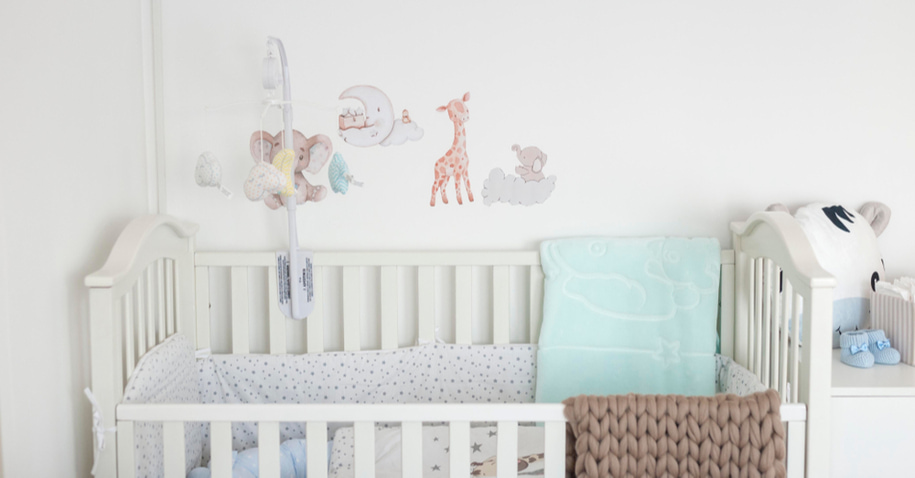 como decorar o quarto do bebe gastando pouco